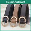 Trendy Black And Brown Pu Fashion Belt For Women Versatile Accessory For Any Outfit A Must-have