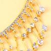 Tassel Necklace Exaggerated Flash Rhinestone Collar High-end Sense Banquet Accessories for Women