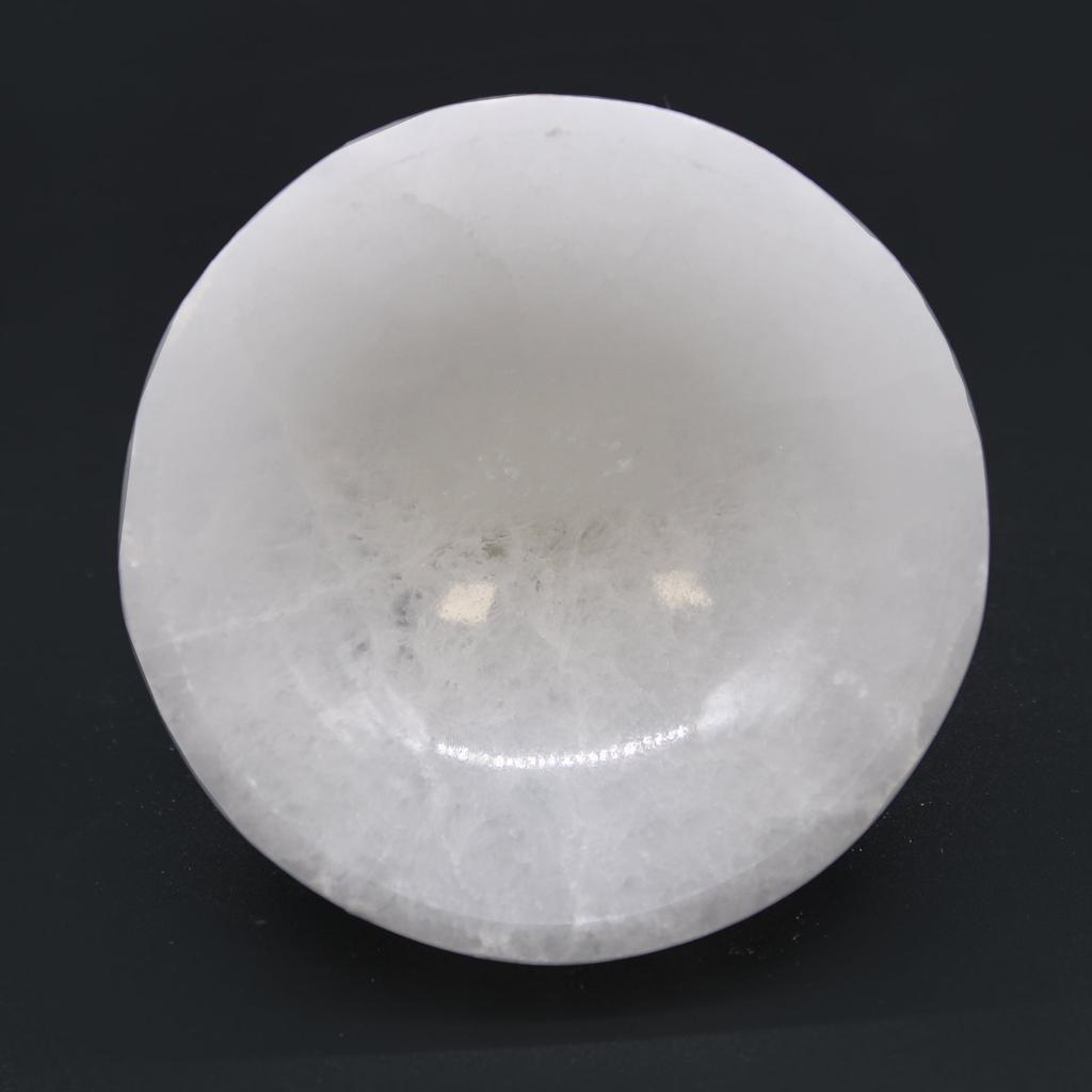 Selenite Bowl Round 10 cm