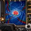 Wall Hanging Tapestry Blackburn Rovers Football Print Cloth for Living Room Bedroom Home Decor