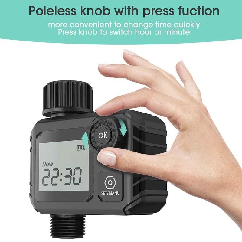 New intelligent watering timer, automatic timed irrigation system, outdoor home garden lawn greenhouse supplies