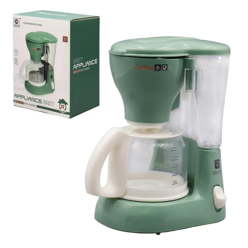 Szerepjáték Konyhai Készülékek Játék Hanggal és Fénnyel Kávéfőző Gép Keverőgép Pirítós Kenyérpirító Turmixgép Gyerek Konyhai Játékkészlet Ajándékok