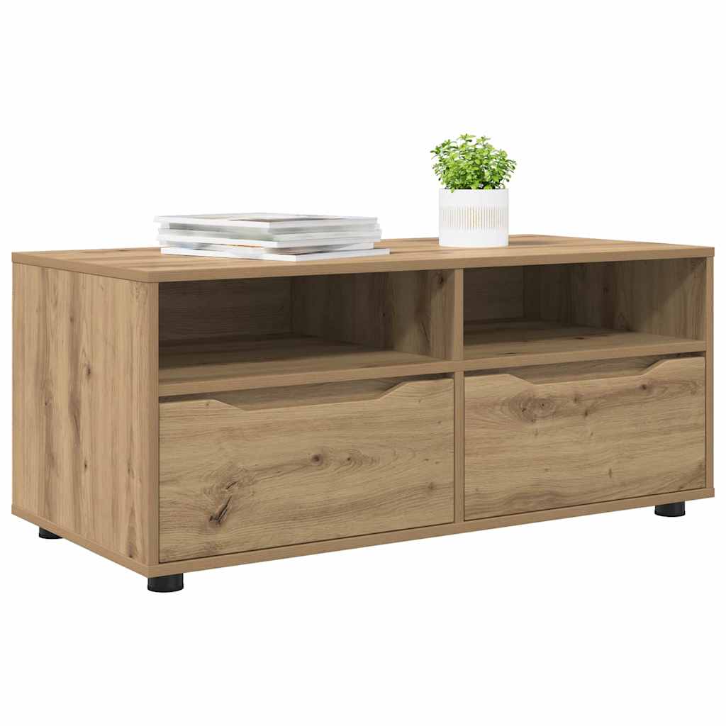 TV Stand Artisan Oak 100 x 48 x 43 cm Particleboard