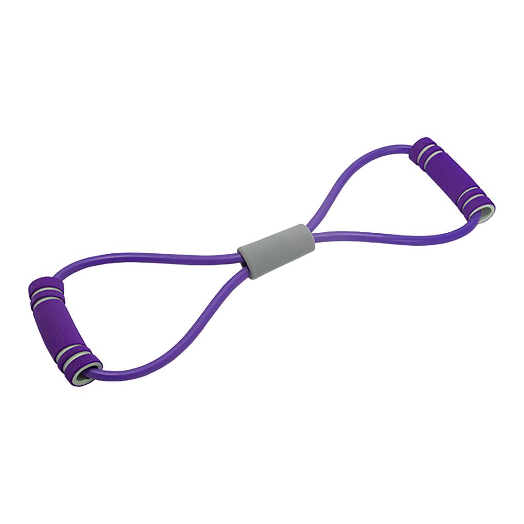 8 Shaped Resistance Band Exercise Band PVC Versatile Elastic Band for Arm Shoulder Leg Stretch