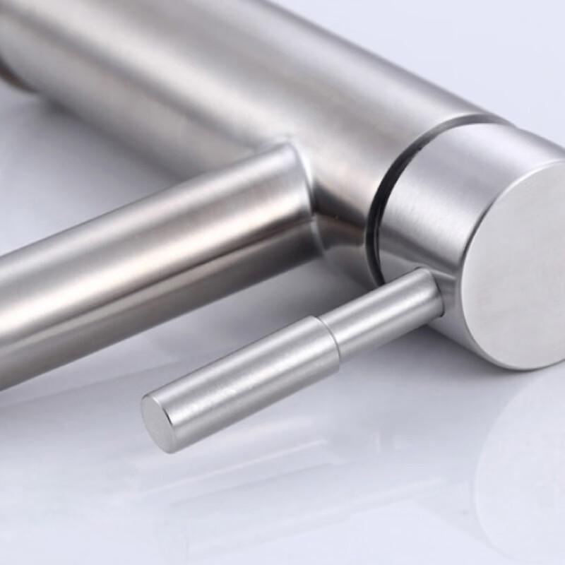 VEMUSE 304 Stainless Steel Deck-Mounted Basin Faucet