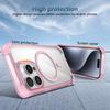 For iPhone 15 Pro Max Case TPU+PC Clear Phone Shell Compatible with Magsafe