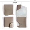 Wallet Taupe Genuine Leather Antibacterial Mini Wallet Leather Business [HUKURO] Bi-fold -JITAN vibrant- Left-handed Men's Women's