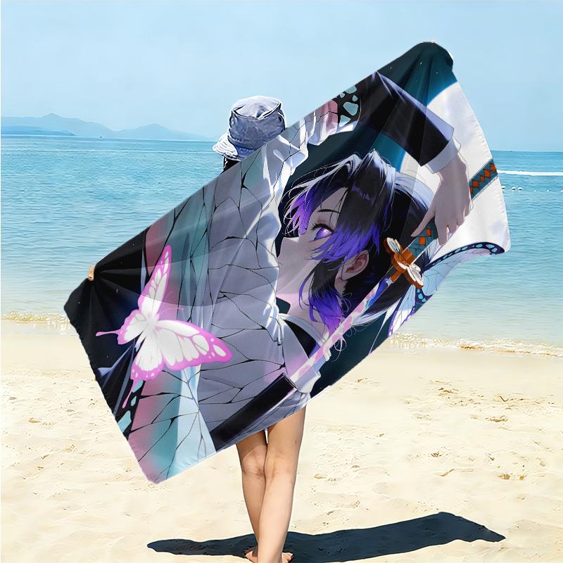 1Pc Moon Warrior Beach Towel Microfiber Beach Towel Thin Absorbent For Beach Swimming Yoga Bath Sports 0917304