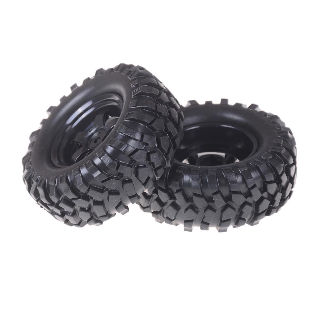 2pcs//lot 1.9/" Tires 96mm Wheel 12mm Hex Hub For RC 1:10 Rock Climbing Crawler/_ti