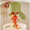 Plastic Sink Drain Strainer Basket, Adjustable Hanging Sink Strainer Colander Drain Basket for Filter Kitchen Waste