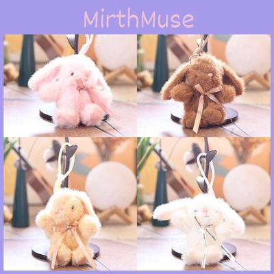 Cute Rabbit Plush Doll With Pp Cotton Filling For Bag Decoration And Gift