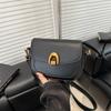 Retro Niche Underarm Bag Women's 2025 New Trendy Fashion Korean Saddle Bag Simple Personality Shoulder Messenger Bag