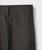 Bellie B D 52 Straight Fit Pants - Charcoal Stripe
