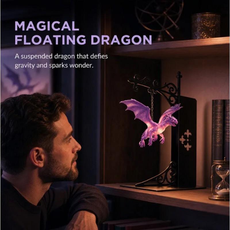 Dragon Bookshelf Decor Resin Craft Cute Cartoon Statue Home Office Desktop Gift