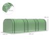 295 X 100 Cm Low Tunnel Greenhouse - Green