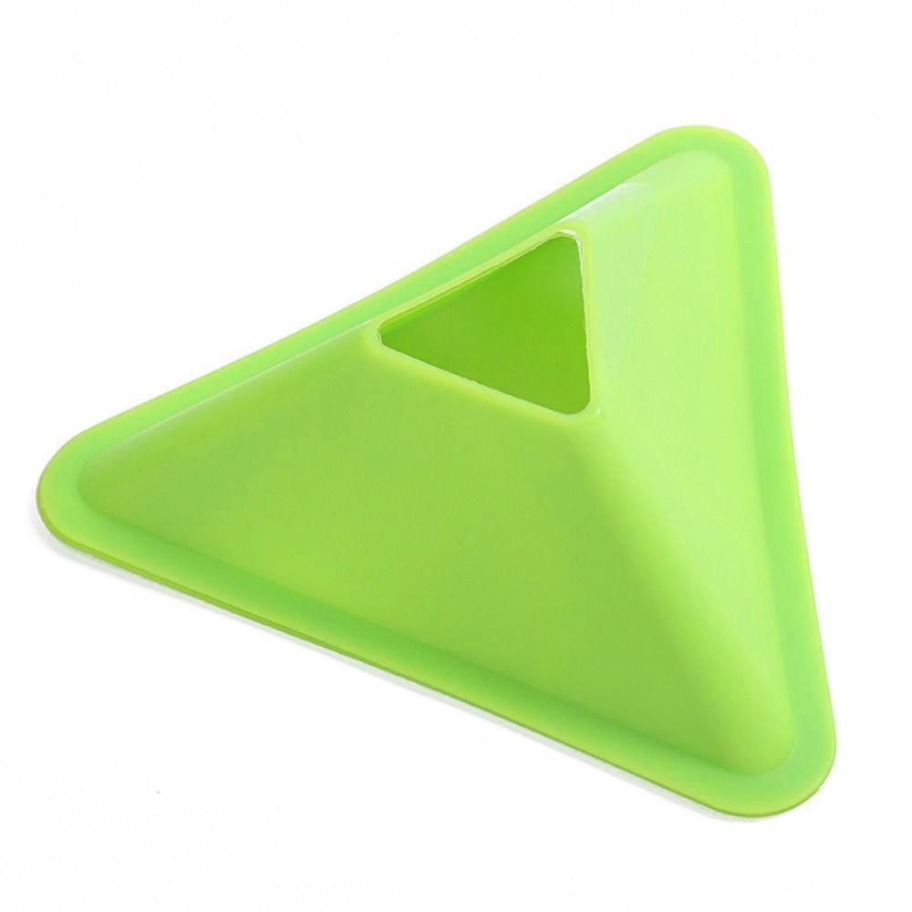 5 STÜCK Geschwindigkeitstraining Fußball Trainingsscheibe Markierung Fußball Dreiecksscheibe Fußballfeld