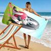 Schnuffel Print Beach Towel, Large Soft Quick Dry Towel for Beach Camping Swimming