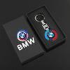 3D Metal/Leather Car Logo Key Chain Keyring Auto Interiors Accessories For BMW M E46 E90 E60 F30 F10 X1 X2 X3 X5 X4 X6 X7 G30