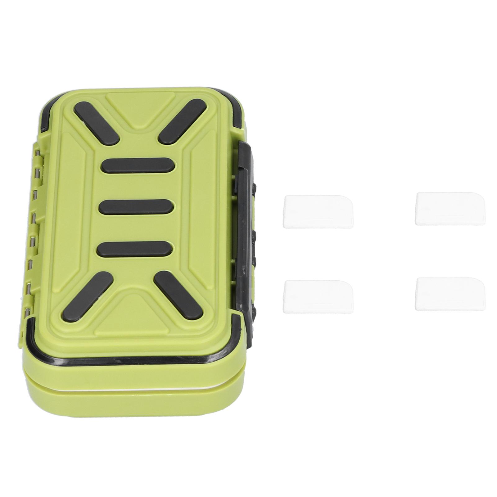 Removable Waterproof Lure Sea Fishing Fly Fishing Preservation Box Fishing Accessory Green