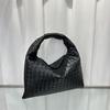 Genuine Leather Hand-Woven Underarm Bag - Stylish, Versatile, High-Quality Cowhide Shoulder Bag for Women