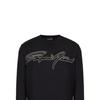 Emporio Armani SS23 Logo Embroidered Pullover Long Sleeve Sweater Men Sweater Navy-Blue 3R1MXN-1MEYZ-0920
