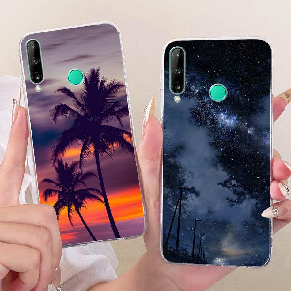 For Huawei Y7p Cool Dragon Tiger Pattern Phone Case For Huawei Y7P 2020 ART-L28 ART-L29 Soft Silicone TPU Cases