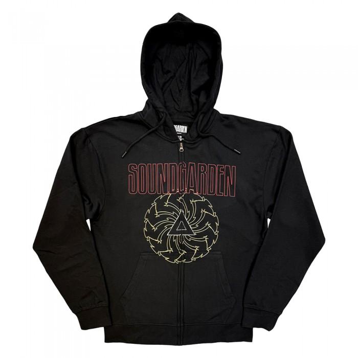 Soundgarden Unisex Adult Spiral Full Zip Hoodie