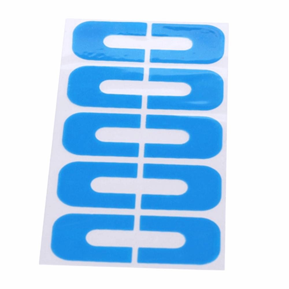 100Pcs Reusable Nail Polish Stickers U-Shape Anti-Overflow Tape Manicure Tool