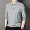 Firstview Men's Winter Casual Long-Sleeve Polo Shirt