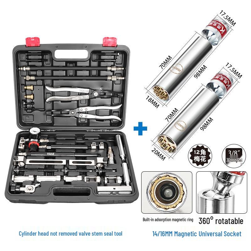 BMW Engine Oil Seal & Valve Stem Tool for No-Disassembly Replacement