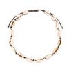 Damenmode Natürliche Muschel Geflochtenes Armband Halskette Böhmen Frauen Strandstil Schmuckset