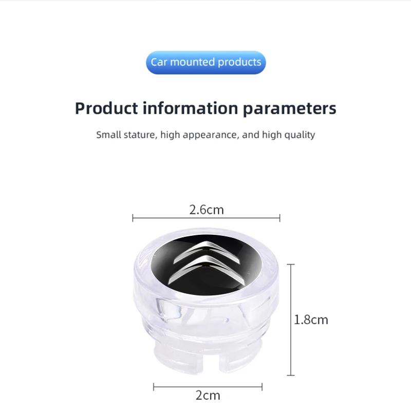 AIJ4   Citroen Car Cigarette Lighter Dust Plug Socket Cover Cap For Citroen C2 C3 C4 C5 Cactus Auto Interior Accessories (6 Colors)