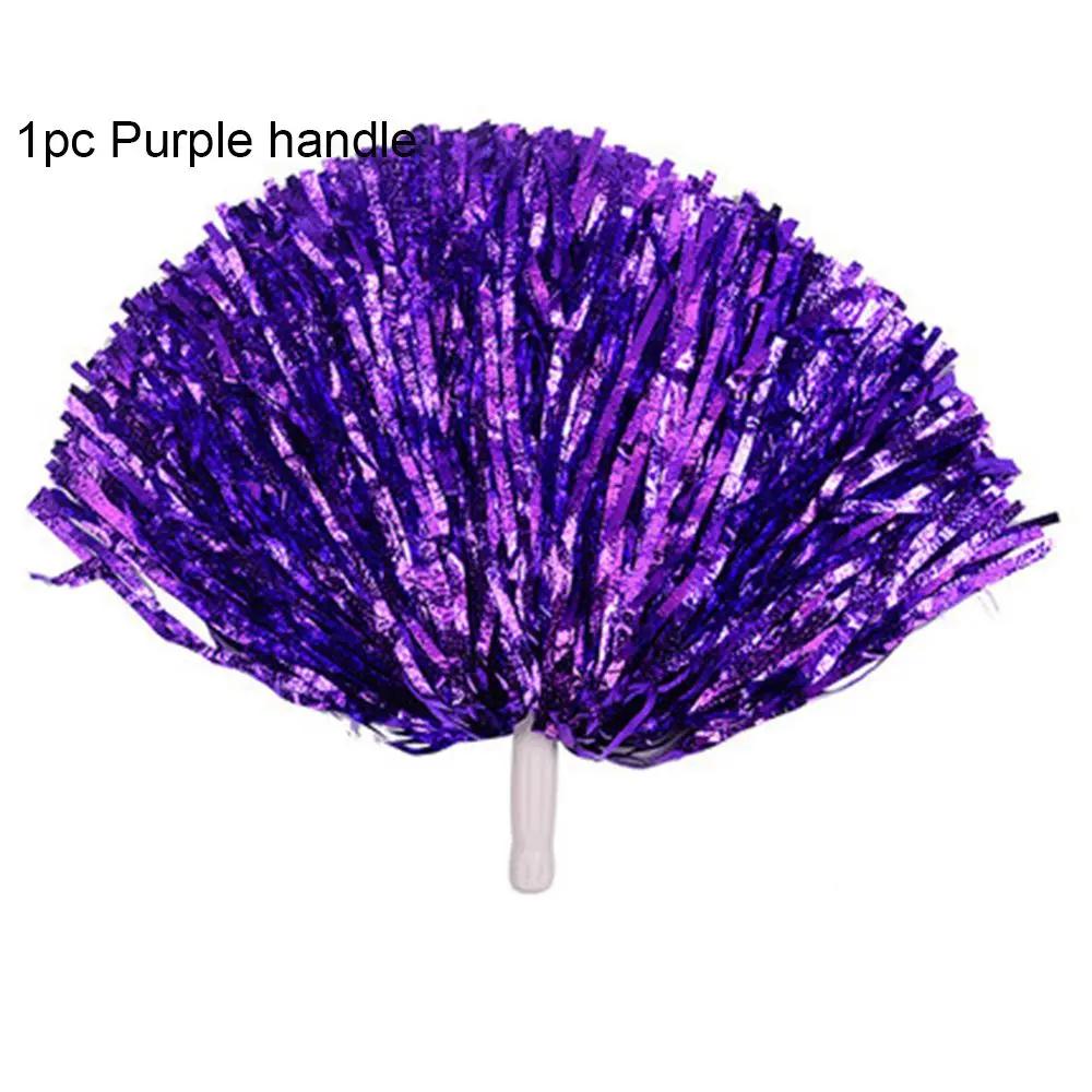 

Concert Fancy Double hole handle Dance Party Decorator Club Sport Supplies Cheerleading Cheering Ball Cheerleader pompoms