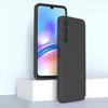Case -BOOLING - for Samsung Galaxy A15 5G - Matte Black - Silicone Protection - 2 Tempered Glasses
