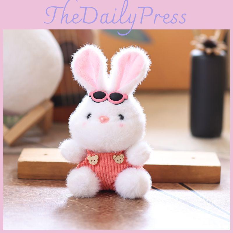 Plush Bunny Keychain With Super Soft Short Pile For Kids And Gift Gifts