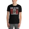 MADE IN PERU BAR CODES FUN PERUVIAN PRIDE GRAPHIC Short-Sleeve Unisex T-Shirt
