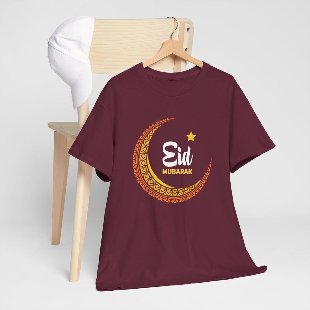 Eid Mubarak T-Shirt Muslimische Festtagsfeiern Unisex Geschenk für Erwachsene und Oberteil
