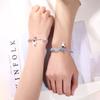 Latest Magnet Couple Wrist Bracelet Star Astronaut Paired Bracelets Attractive Voguish Fashionable Valentine 'S Day Jewelry Giveaway Present 2 Pcs