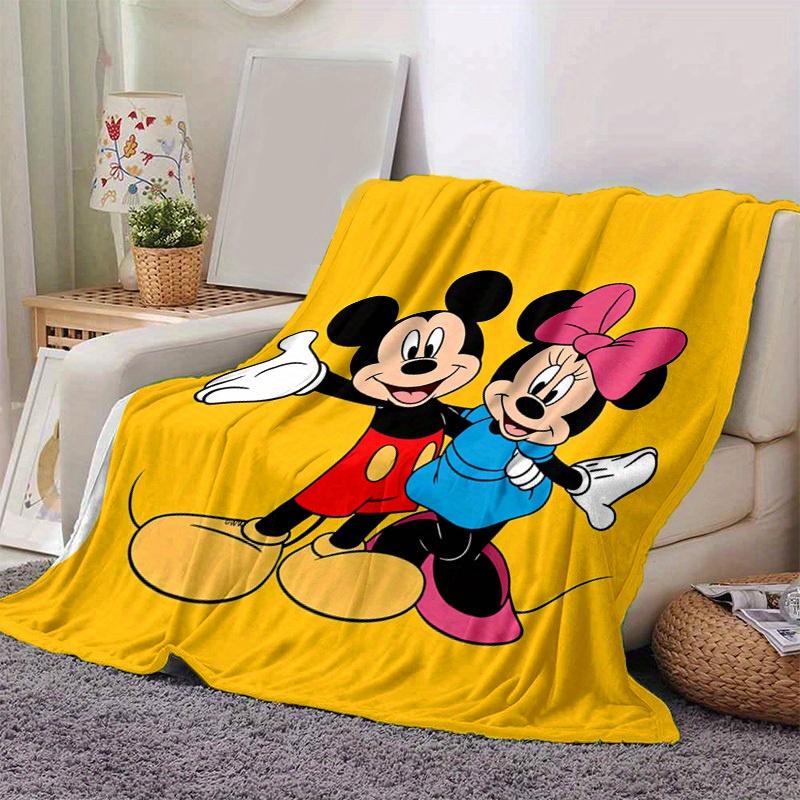 

1pc, Mickey Mouse Minnie Mouse Home Decor Blanket Soft Throw for Couch, Bed, Travel 80cmx120cm