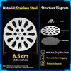 Round Drain Cover Stainless Steel Drain Filter Durable Floor Drain Lid  Floor Drain Replacement