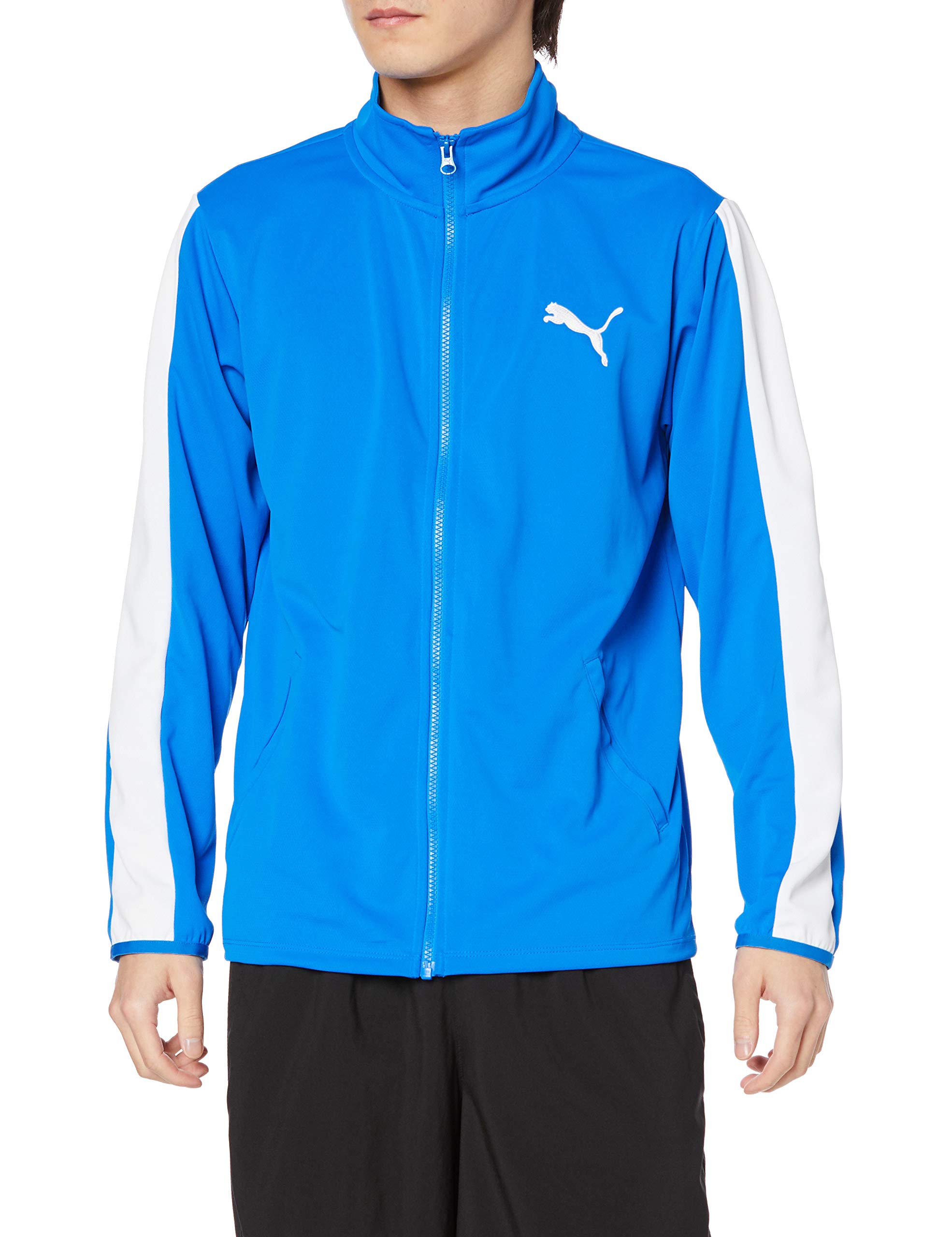 

Ветровка ESS Training Jacket 2021 Электрический синий Лимонад M [Puma] Мужская Осенне-Зимняя Расцветка