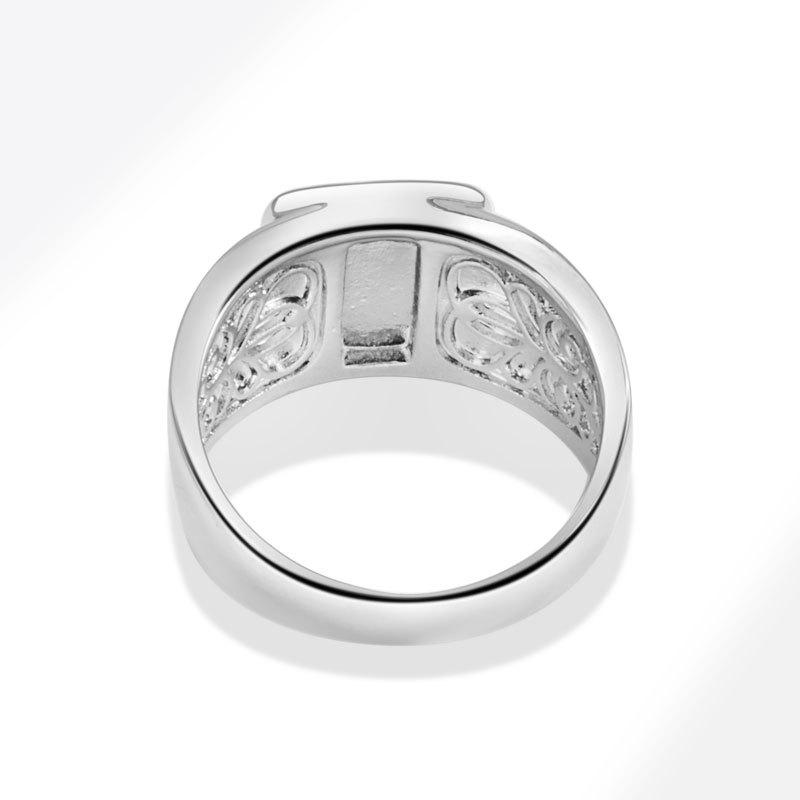 Creative Scorpio Relief Men Ring 925 Silver Poison Scorpion Design Anniversary Band Jewelry Gift For Him