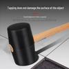 Rubber Mallet with Wooden Handle for Tile and Leather Installation