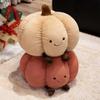 New Fluffy Plush Pumpkin Pillow Premium Soft Halloween Decor & Bedroom Cushion Gift Cute Colorful Pumpkin Plushies