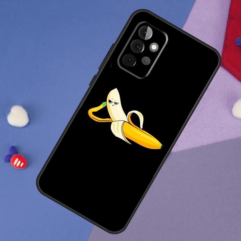Memes Cartoon Funny Banana Case For Samsung Galaxy A13 A16 A26 A36 A56 A06 A55 A35 A15 A54 A34 A14 A53 A12 A22 A32 A52