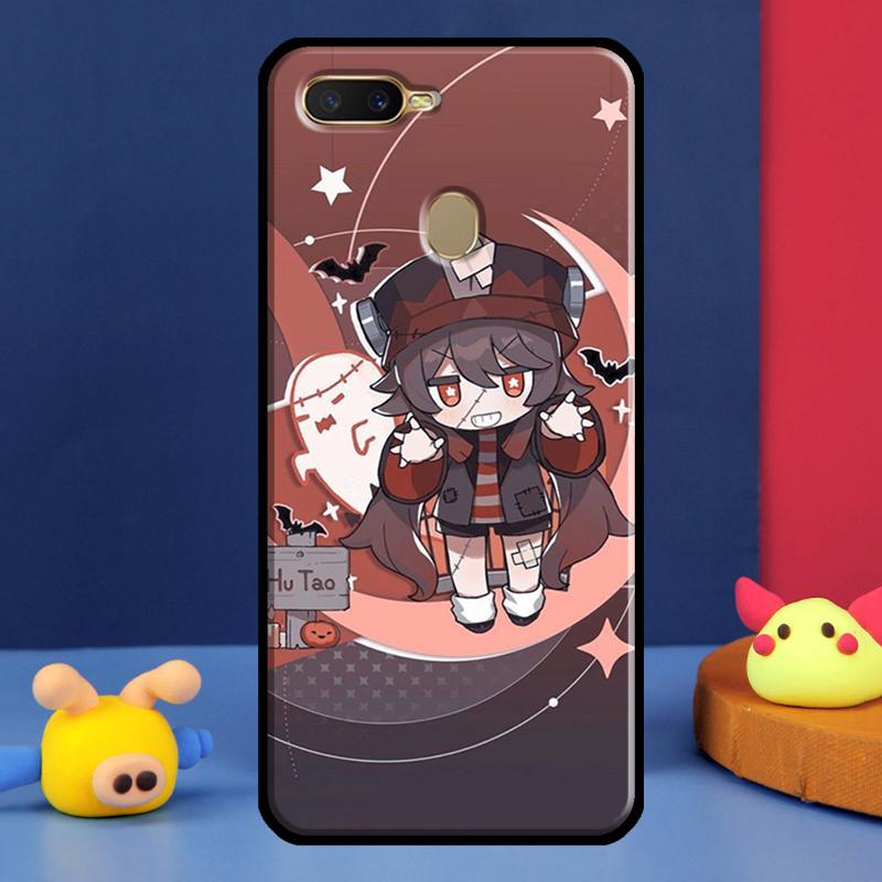 Genshin Impact Chibi Case For Oppo A98 A78 A58 A15 A16 A17 A5 A9 A91 A52 A72 A76 A96 A74 A94 A54 S A57 A77 Cover