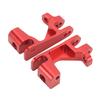 2PCS RC Caster Blocks   High Hardness Aluminum Alloy Front C Hub Carrier for   Rustler 4  1:10 RC Car