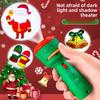 Christmas Toy Projection Flashlight For Kids With Led Light And Visual Development