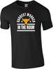 The Rock Brahma Bull T Shirt Hardest Worker In The Room Gymer Workout Gift Men