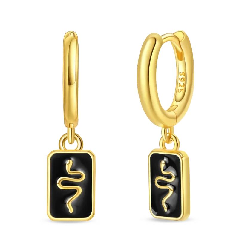 Original New In 925 Silver Gold Star And Moon Pave Colored Zircon Earrings For Women Trending Fashion Jewelry Birthday Gift